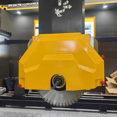 Leader 1500 1500CM 5 Axis CNC Stone Machining Center Granite Marble Quartz Cutting Milling Equipment For Countertop Roman Column