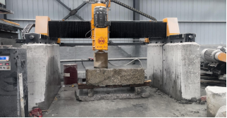 Bridge Type Automatic Drilling Machine For Marble Granite Processing