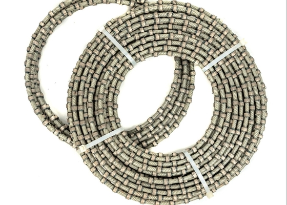 Granite Block Dressing Tools Granite Diamond Wire Saw To Cutting Stone 11mm