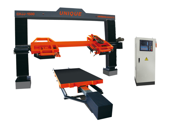Circular Slab Stone Cutting Machine Stone Carving CNC Router