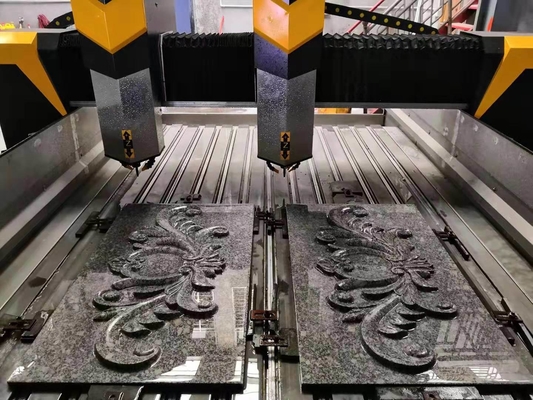 5.5kw CNC Stone Carving Machine Nature Stone 1600x2500mm