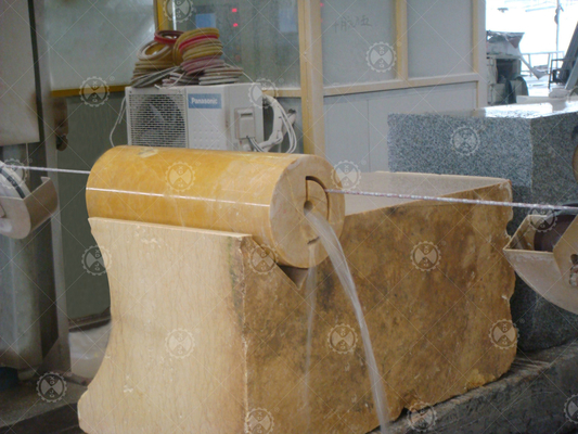 Automatic Stone Diamond Multi Wire Saw Granite Cutting Machine Mono CNC