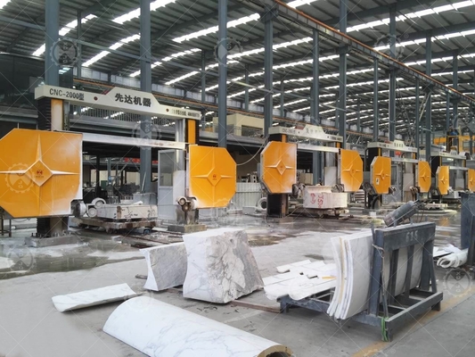 CNC Stone Wire Cutting Machine For Special Shape