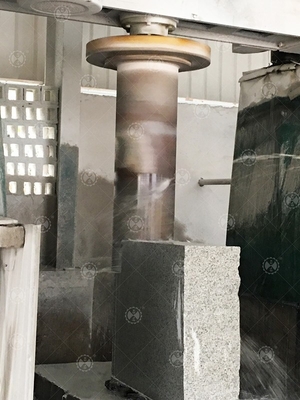 Four Cylinder Gantry Stone Cutting Machine For Column Slab Granite Slabs