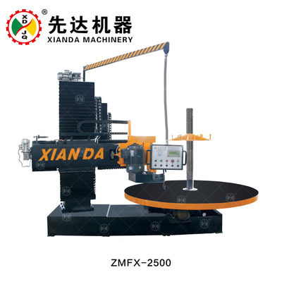 PLC Control Stone Slab Cutting Machine with Φ2500mm Max Cutting Diameter and Automatic Profiling for Column Caps