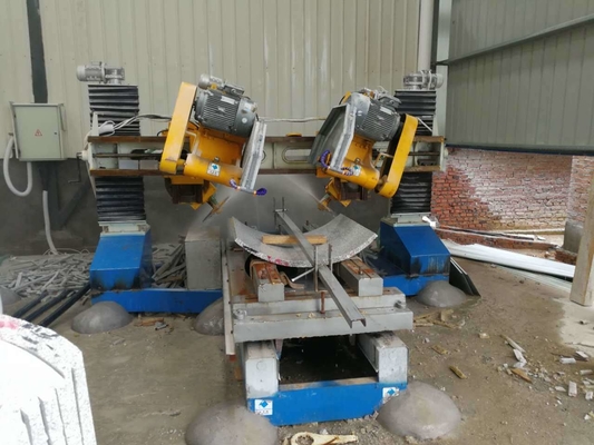 Four Blade Stone Edge Cutting Machine Column Slab Trimming Machine