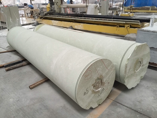 Two PCS Solid Pillar Cutting Machine For Processing Column Cap Base Roadblock