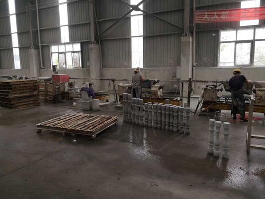 Baluster & Column Pillar Stone Slab Polishing Machine 1500mm 2500mm 3500mm