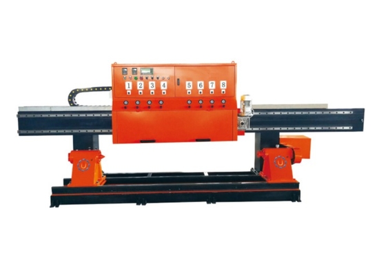 PLC Multi Heads Solid Column Stone Slab Polishing Machine For Profiling