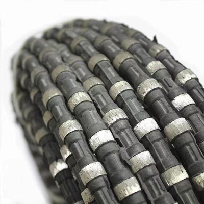 Hard Marble Cutting Stone Diamond Wire Saw 11.5mm 20-30m/S