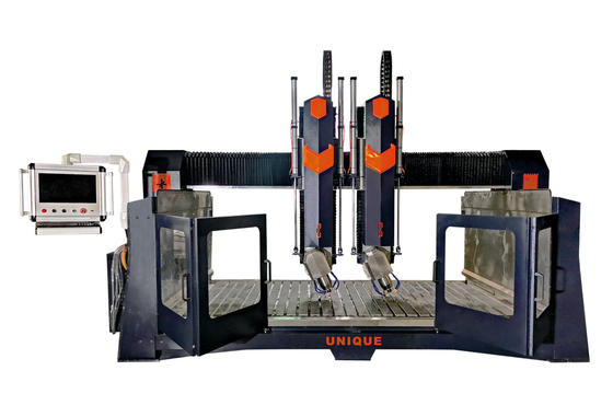 4 Axis Plasma Cutting Machine CNC Stone Carving Machine 7.5kw