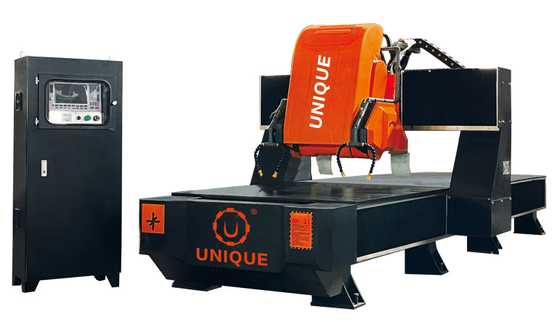 CNC 3 Axis Linear Cutting Machine For Processing Square Railing