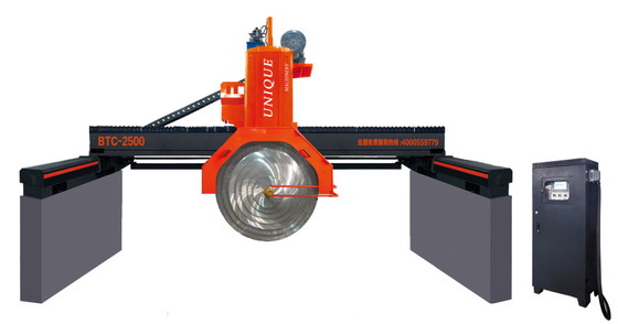 Bridge Multi Blade Block Cutting Machine Granite Marble Stone Cutter