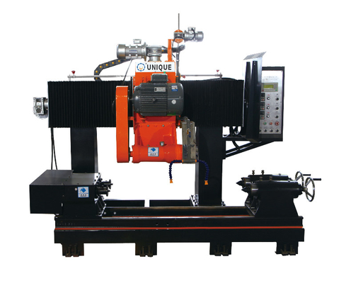Two PCS 380V Single Pillar Stone Cutting Machine 16kw Baluster